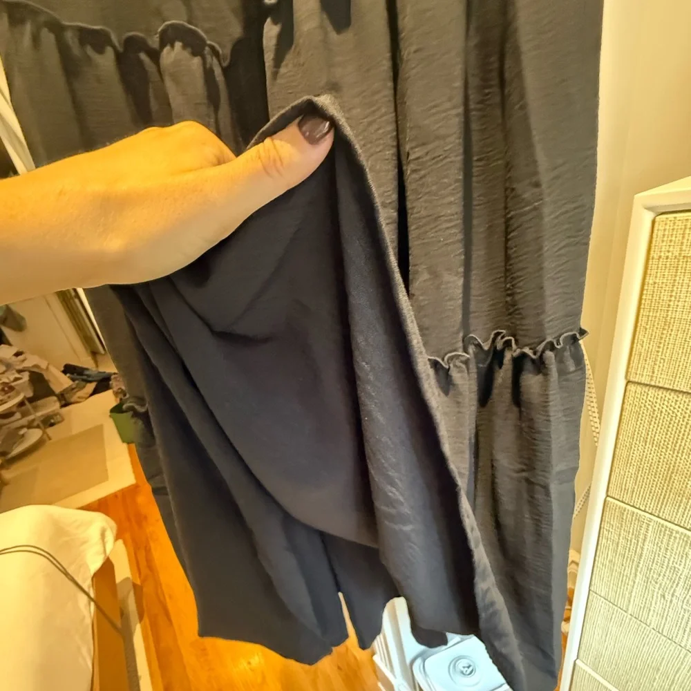 NWT Cueply Black Tiered Skirt, Sz Large - Picture 6 of 7